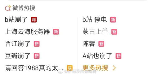 B站崩了(B站突然崩溃的背后,技术挑战与用户期待之间的博弈) B站崩了(B站突然崩溃的背后,技术挑战与用户期待之间的博弈)